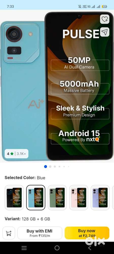 AI plus mobile only 1 day use