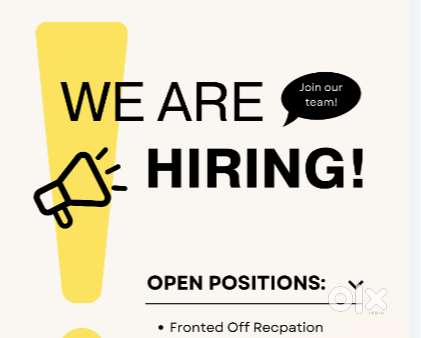 Front End Receptionist and a telecaller