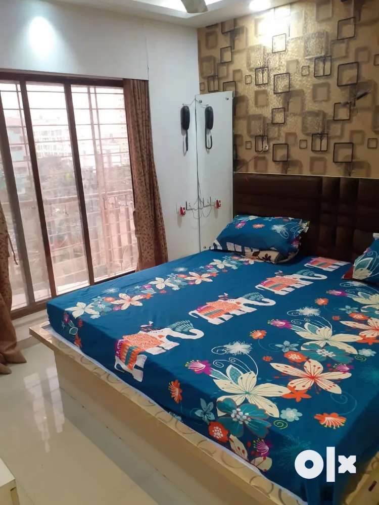 2 bhk furnished flat on rent 35 kanakiya