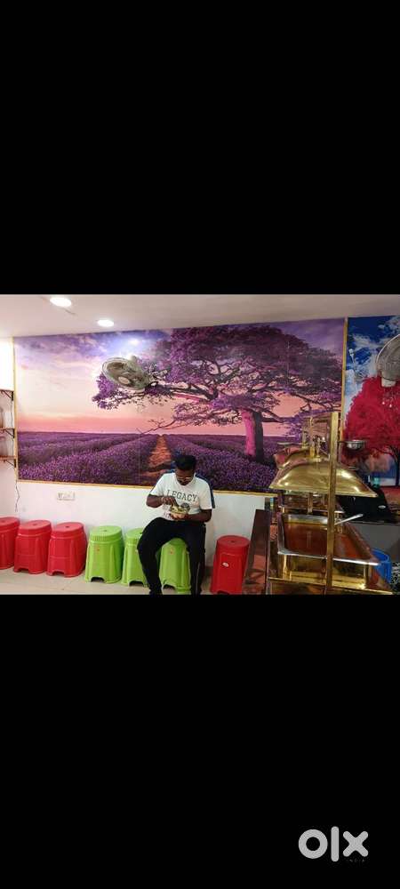 Cook and helper for tiffin item