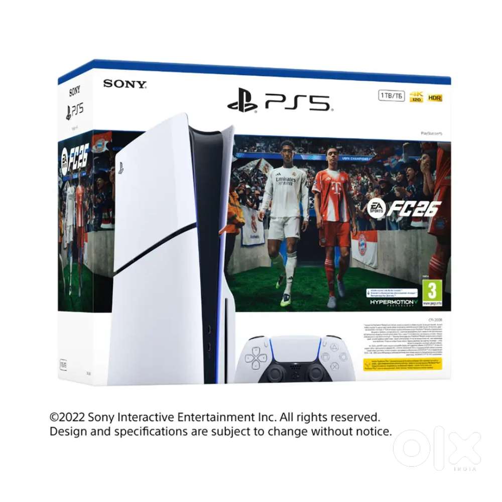 PlayStation 5 with fifa 26 and 12 months ps+