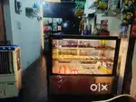 Display freezer for cakes chocolate and sweets