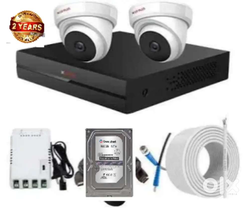 CCTV CAMERA FULL HD CP PLUS WITH INSTALLATION AND ONSITE WARRANTY