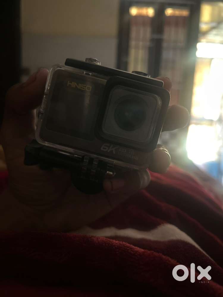 hiniso 6k action camera 3month old