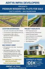 DTCP Approved plots just adjacent to MTM- VJA Highway