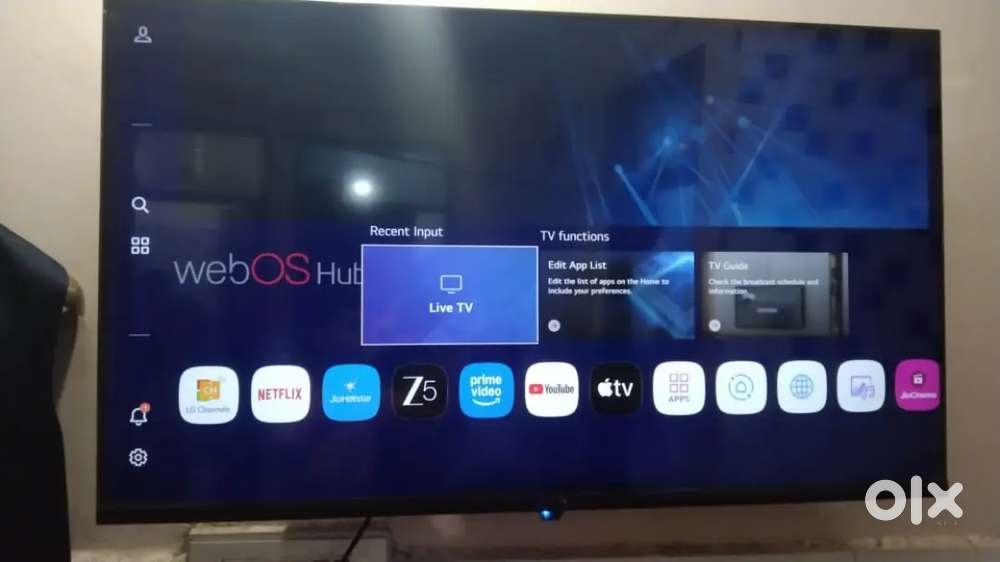 LG power by web OS 4K LCD 43 inch
