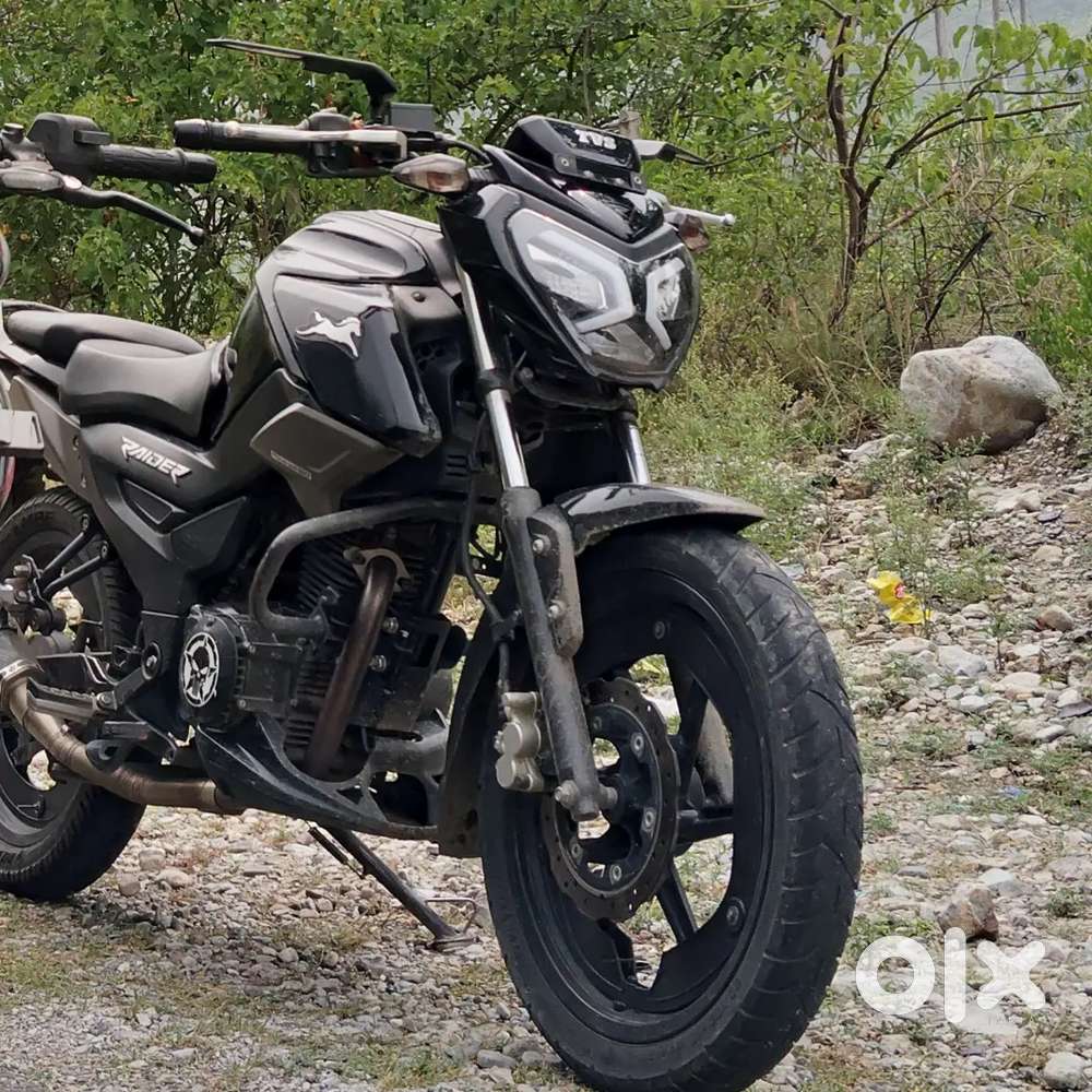 Tvs raider modified good condition