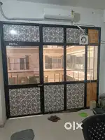 Aluminum with glass Partition for offices