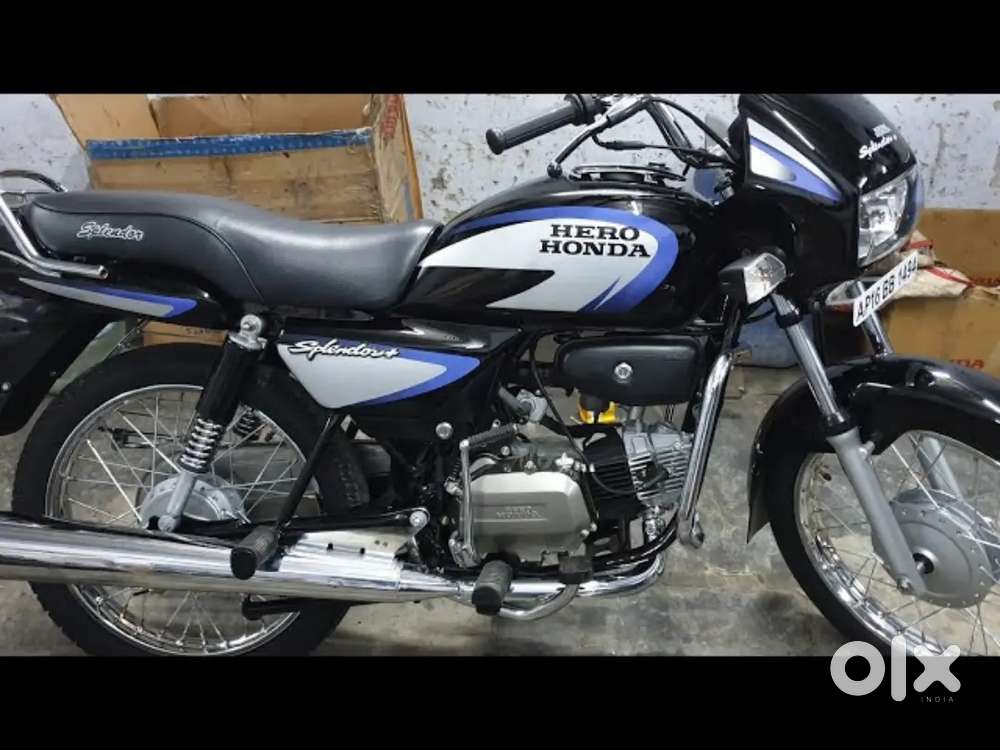 Splendor plus with good condition & New Brand tyre for sall