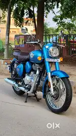 2025 classic 350  jodhpur blue