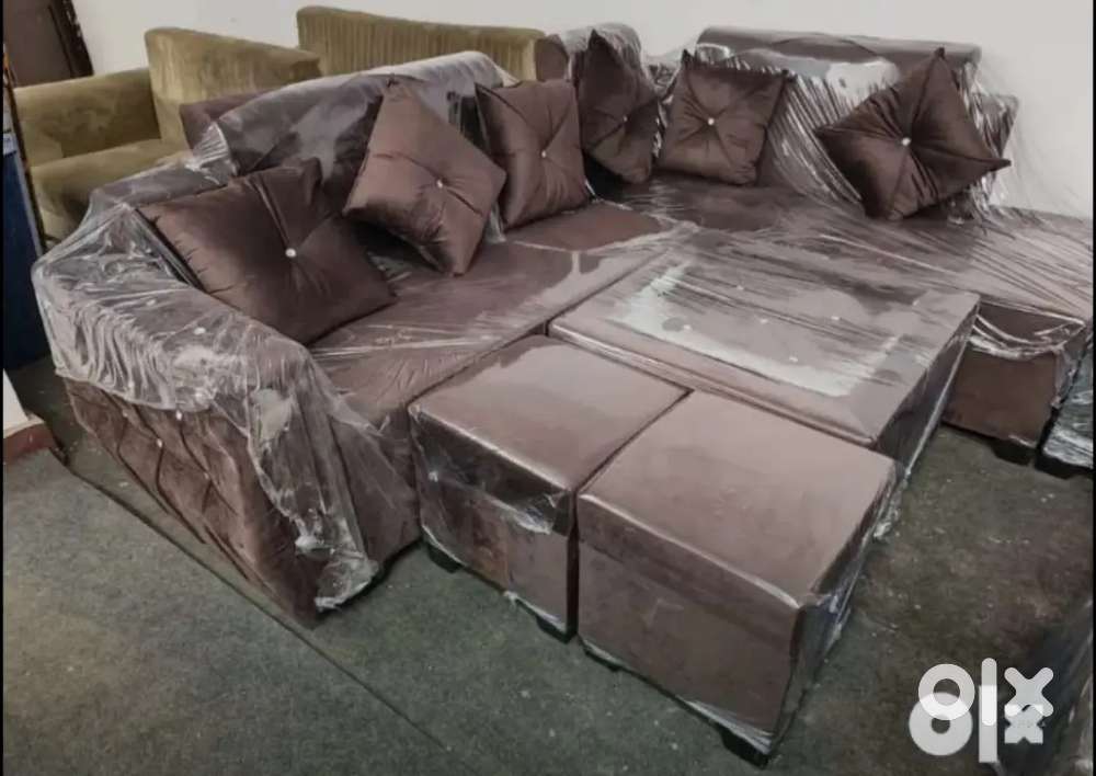 Sofa L safe Brand new (all colours design available)