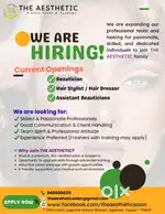 Posts at THE AESTHETIC: Beautician • Hair Stylist • Assist Beautician