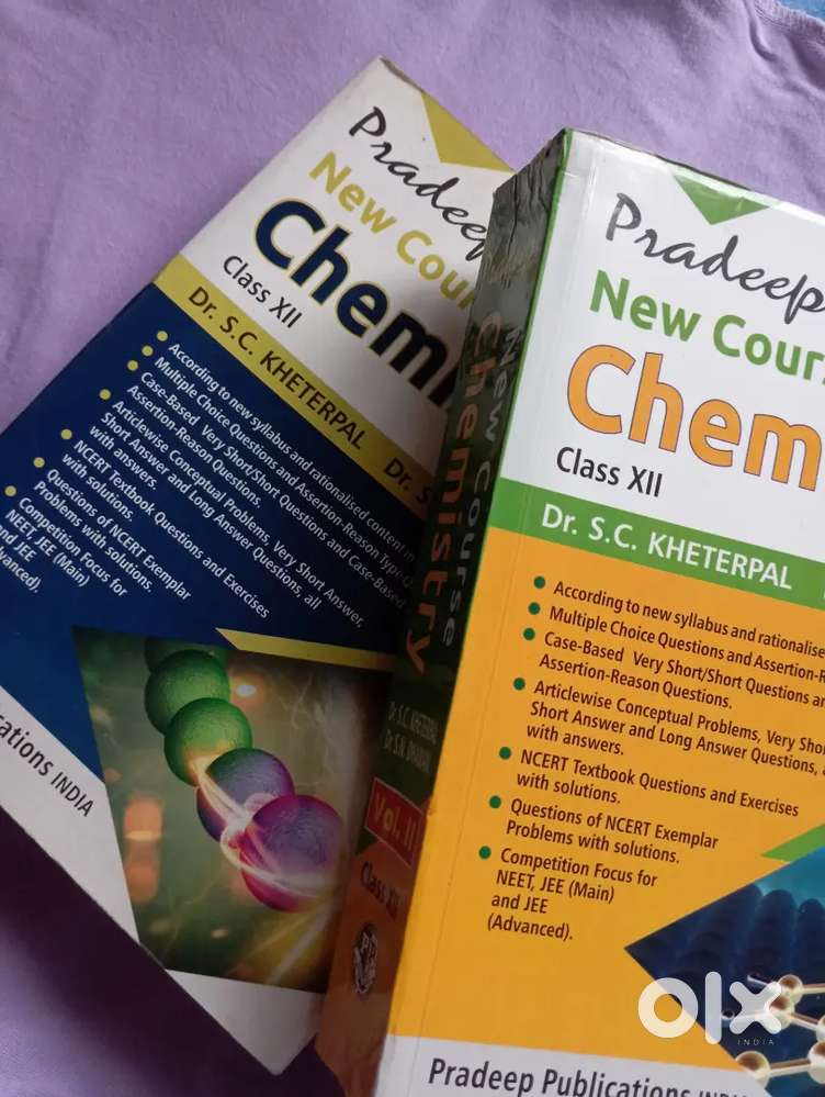 “Pradeep’s New Chemistry Book for NEET/JEE (Latest Edition, Unused)”