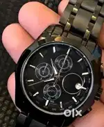 A fancy party wear watch with 6 month guarantee on machine