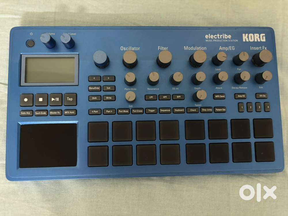 Korg , roland , teac cd player , roland drum machine .