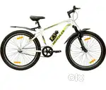Hercules cycle white with neon colour