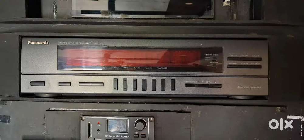 Panasonic,sony,technics graphic equalizers