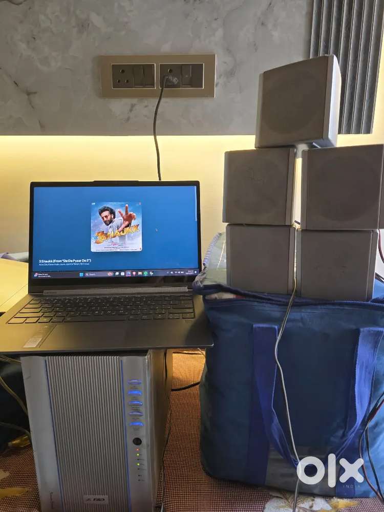 Computer Speaker with 5 subwoofers