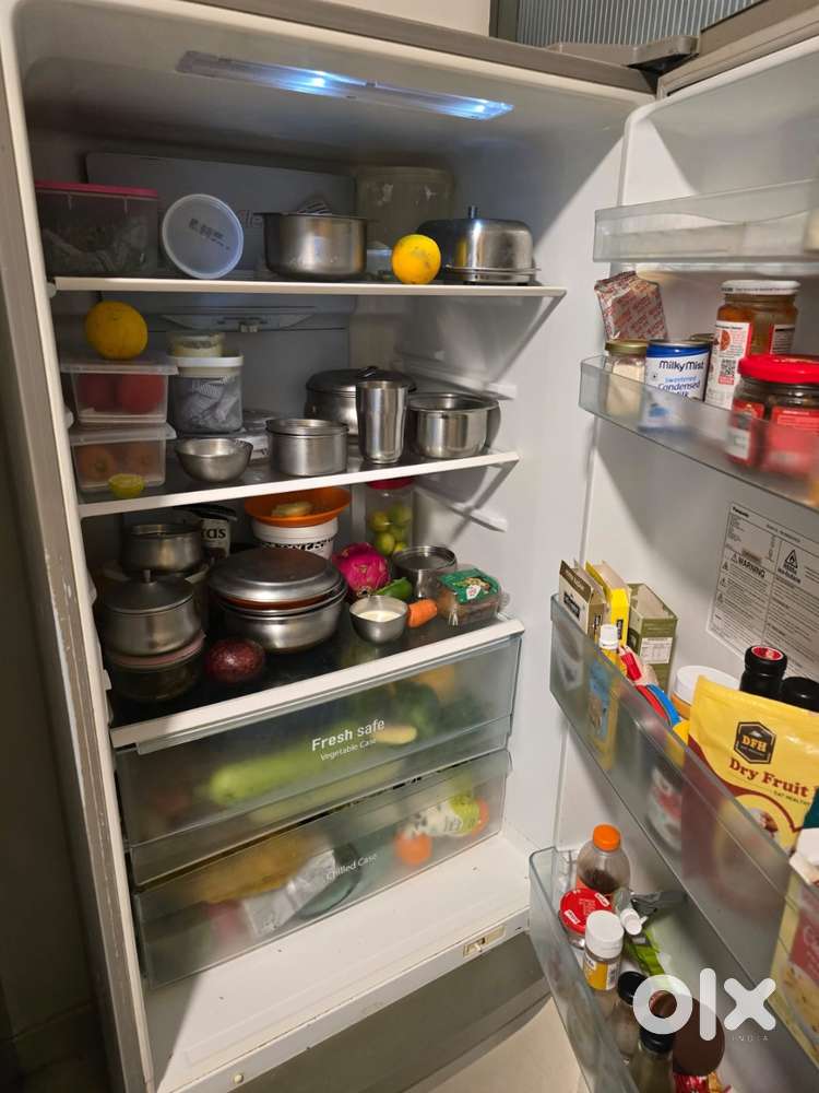 2 Door 465L Bottom Freezer Panasonic fridge. Almost silent