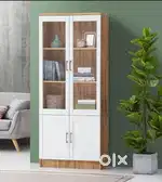 Brand new wooden showcase/bookshelf /crockery unit