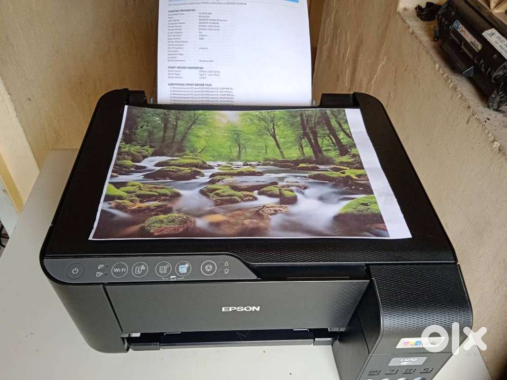 EPSON INK TANK L3110 Colors and Black multifunction Light use Printer