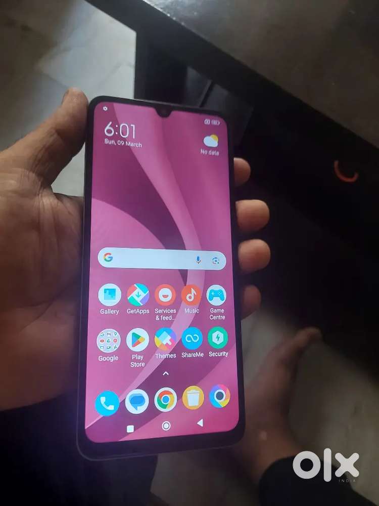 Mi poco c75 5g 4gb128gb hd display  fingerb bill  charger