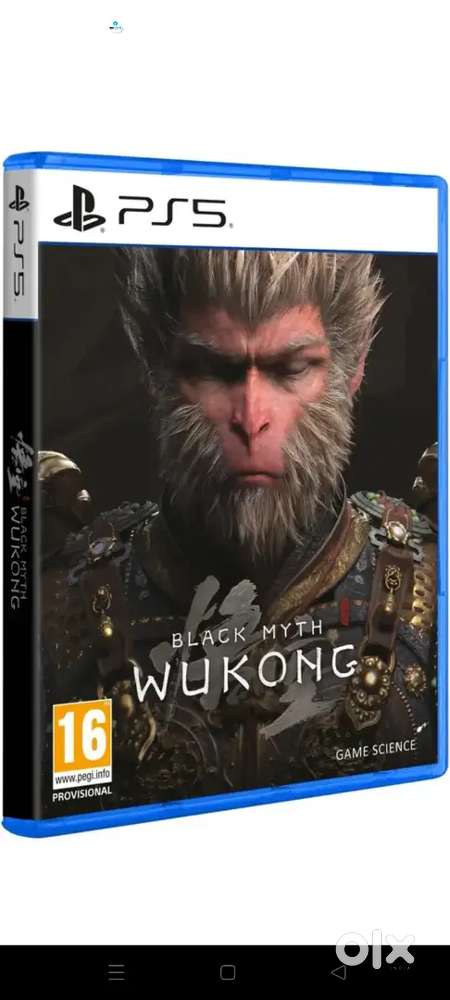 Black myth wukong ps5 game (new)