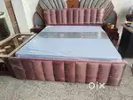 Quilted Double bed with storage ₹13,500
