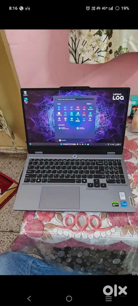 Lenovo loq 24/512gb with 1 month old
