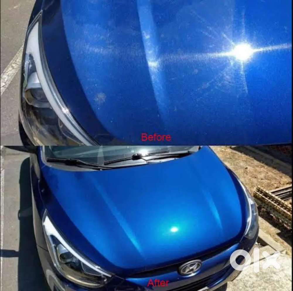 Car rubbing polishing interior cleaning service