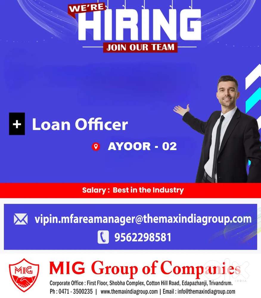 Loan officer female/ male
