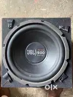 Jbl woofer and alfine amplifire