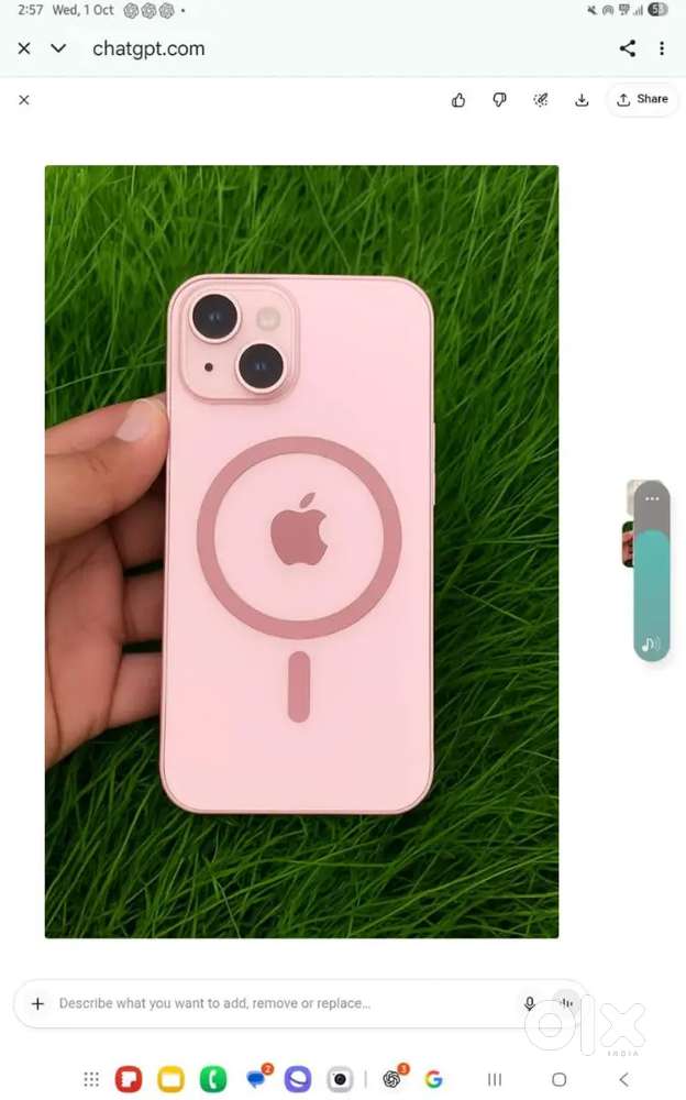 Iphone 13 pink colour