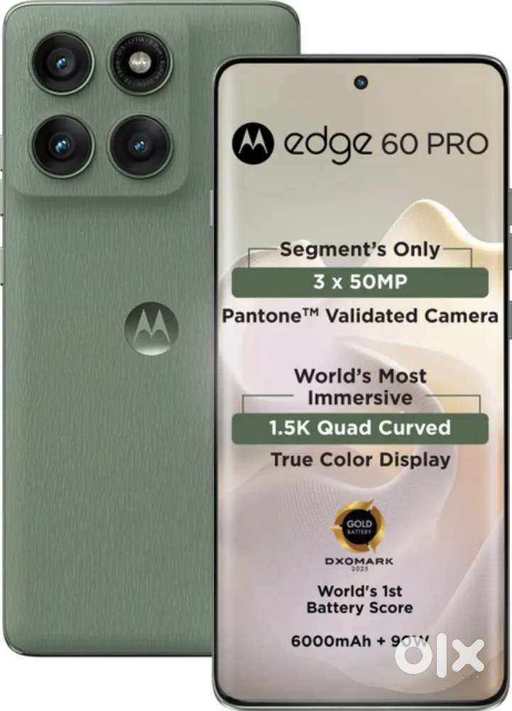 Motorola edge 60 Pro 8gb 256 20 day old bill box cable  mobile