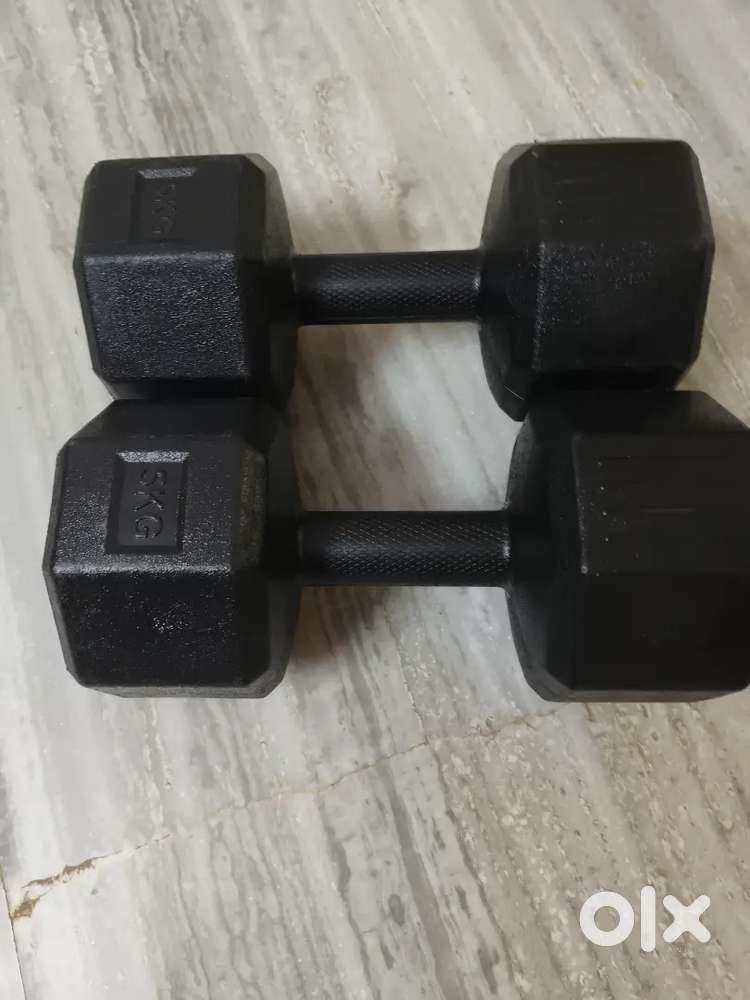 5 kg pvc dumbell