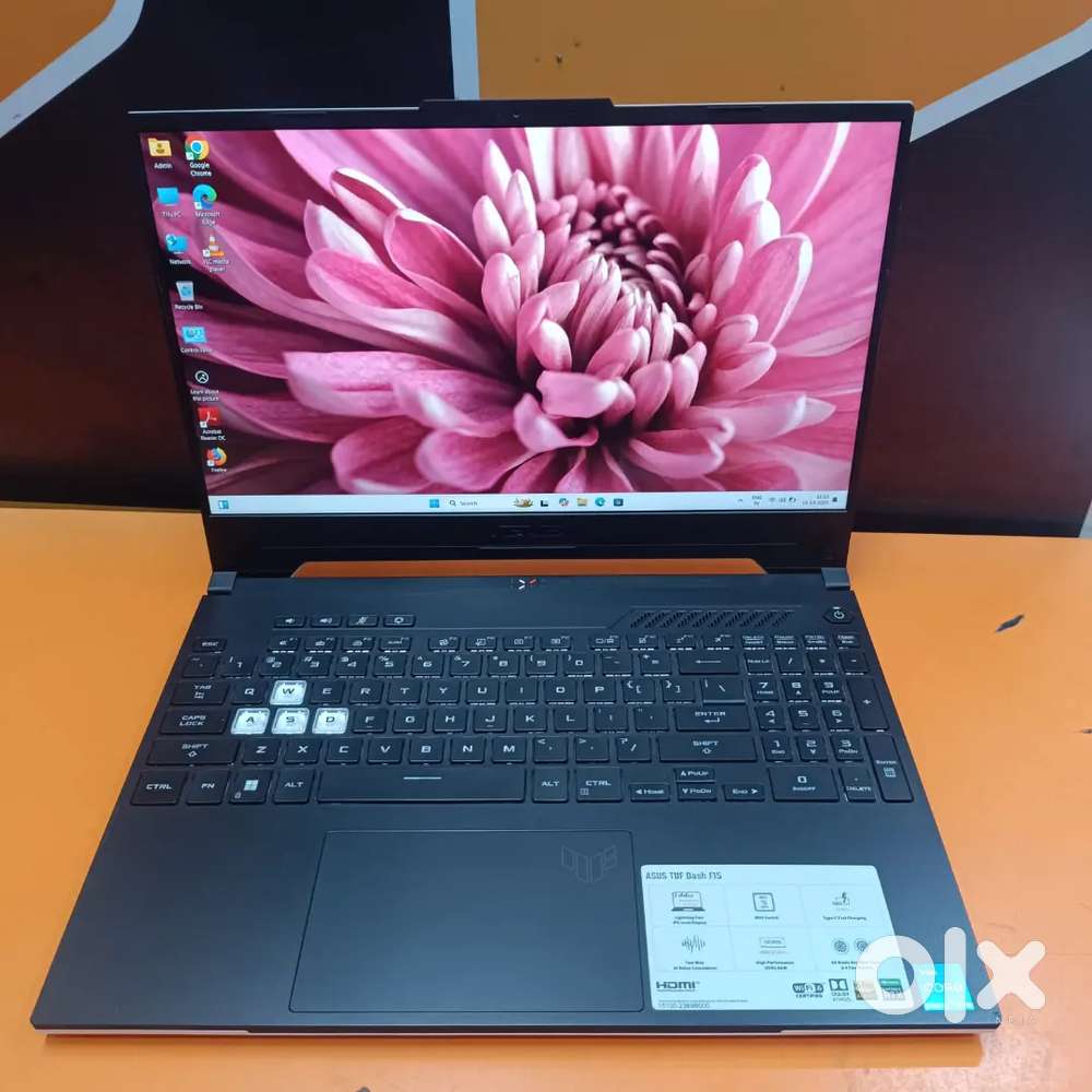 ASUS TUF DASH F15 MODEL CORE I5 12TH GEN - 16GB - 512GB NVME - 4GB RTX