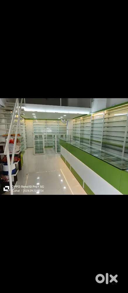 Stainless Steel rack for medical shop, mobile shop, stationary