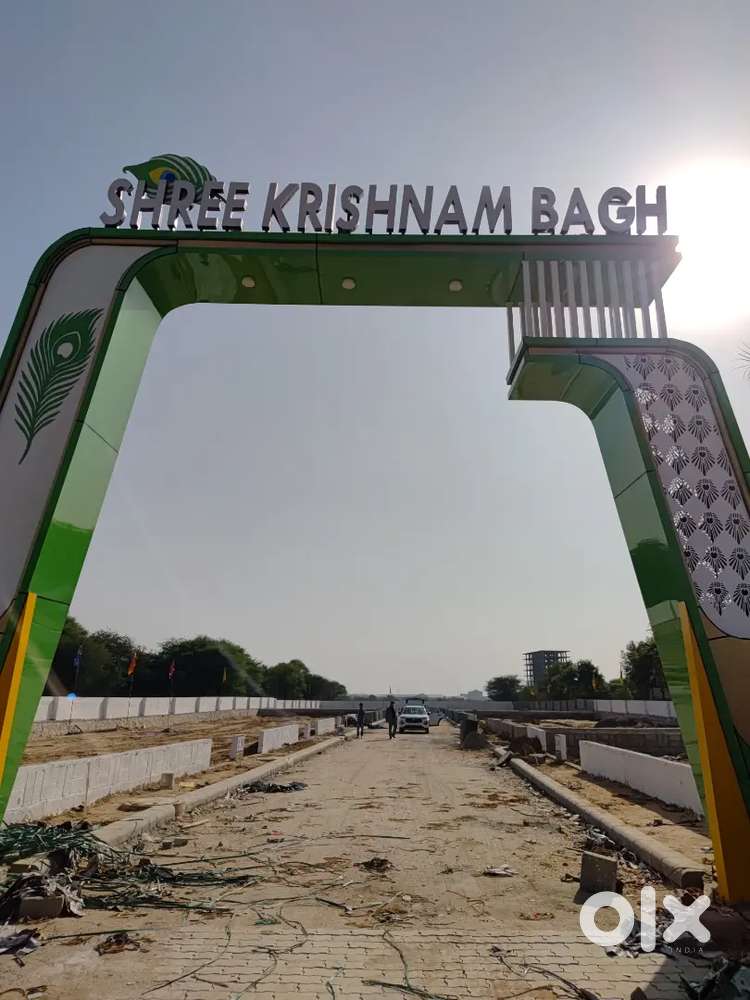 Plot at 43L Near Mahindra Sez Shree Krishnam Bagh Plot size 115 Gaj