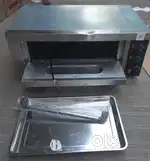 Electric Heavy Duty Commercial Stainless Steel Single Deck Stone Pizza