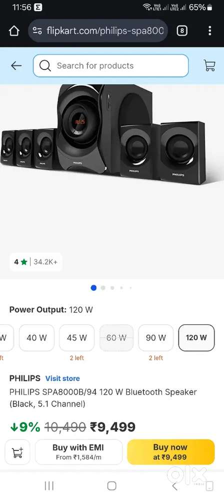 Philips home theatre sp800