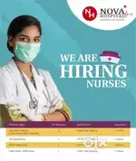 ANM GNM, NURSING STAFF REQUIRED IN HOSPITAL LUCKNOW LOCATION ||