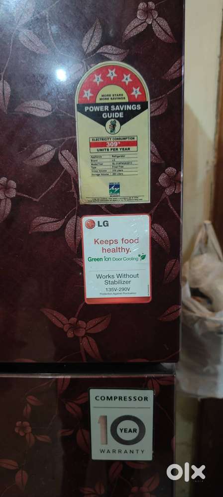 Lg refrigerator 320 ltr