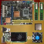 DDR2 Motherboard set with Graphics card