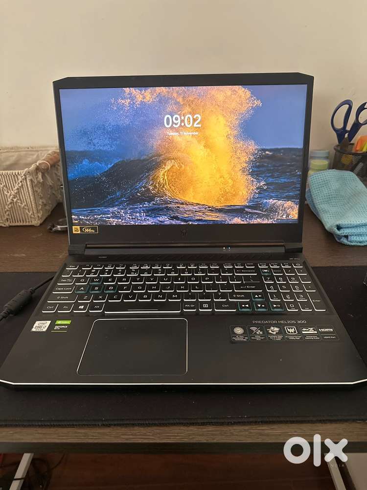 Acer Predator intel i7 10th gen 16GB RAM - 1TB HDD+256GB SSD GTX1050Ti