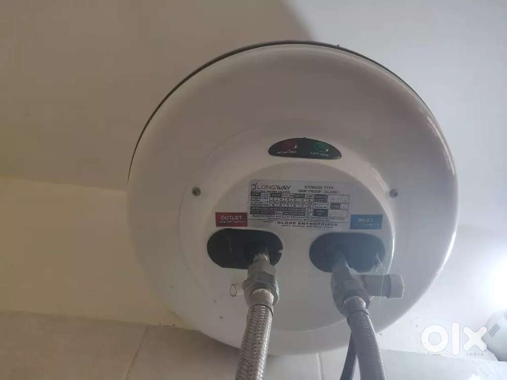 Longway geyser 15 liter water capacity.