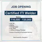 Certified ITI Welder