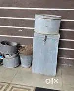 Lohe ki buckets, tubs and containers