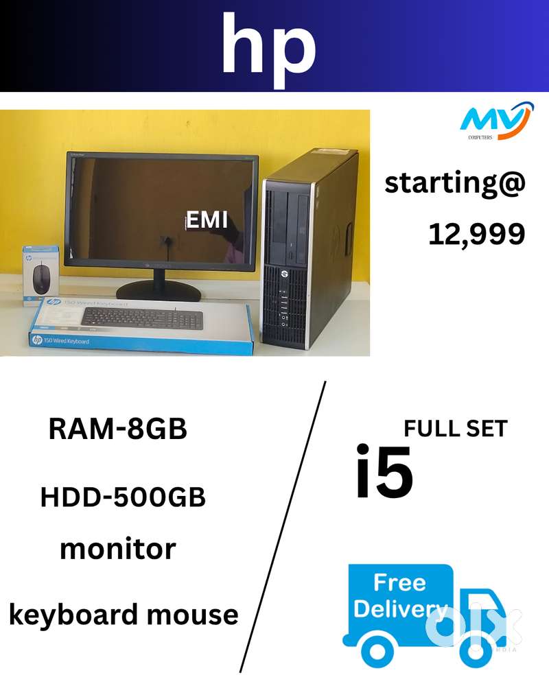 Home delivery  CPU -Branded  Monitor Graphics