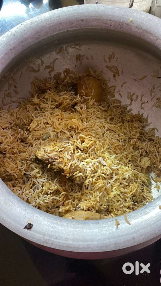 Biryani and roll cook
