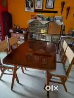Dining table with chair